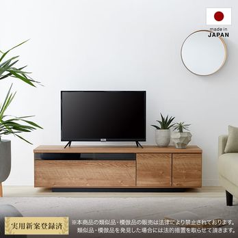 完成品】たっぷり収納が魅力の木製テレビ台 50型対応のロータイプ(シャビーナチュラル/ホワイト/ウォルナット/ナチュラル/ダークブラウン/ブラック)  | 【公式】LOWYA(ロウヤ) 家具・インテリアのオンライン通販