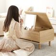 美品✨LOWYA ロウヤ lrror イラー ドレッサーテーブル ロー イラー / ドレッサーテーブル (幅95) | ミラー可動式 | 【公式】LOWYA