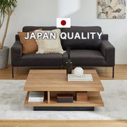 ローテーブル 収納付きの日本製ツートンデザイン | 【公式】LOWYA