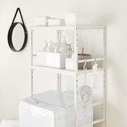 大人気商品】洗面所にぴったりのランドリーラック・スチールラック