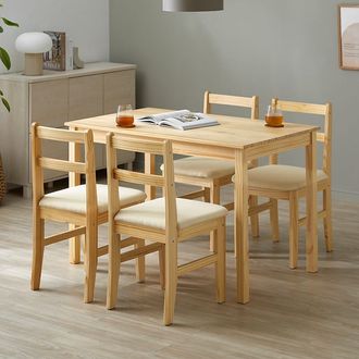 Amazon｜tac INTERIOR 伸張ダイニングテーブル 単品 幅130