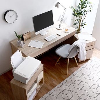 LOWYAデスク パソコンデスク,幅85cm,デスク,ガラスデスク,PCデスク,ワークデスク