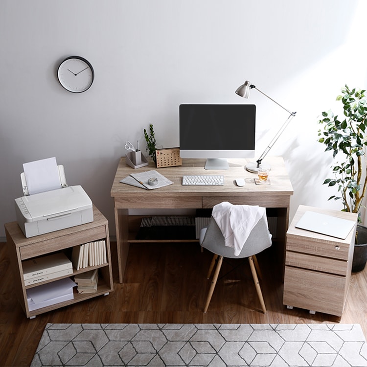 3点セット】 シギヤマ家具 GRAIN PCデスク チェア ライト 関家具 3点