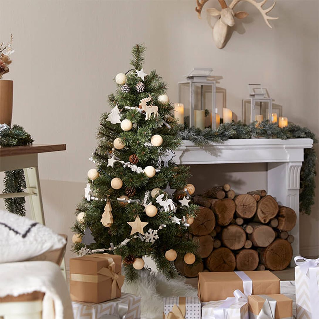 クリスマスツリー クリスマス ツリー 北欧風 オーナメント おしゃれ 120 オーナメントセット セット led ライト 飾り クリスマスツリーセット  Xmas christmas tree | 【公式】LOWYA(ロウヤ) 家具・インテリアのオンライン通販
