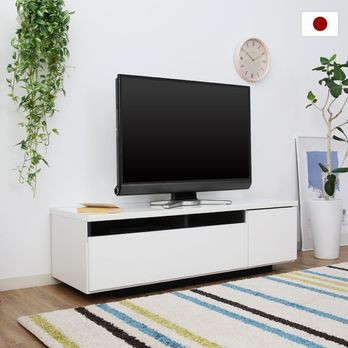 デロンテ / テレビ台 (幅120) | [37V型対応] 日本製 木目調 【完成品