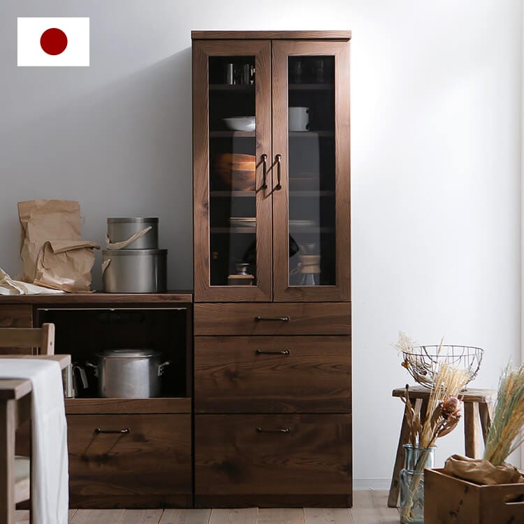 アマンダ / キッチンボード (幅60) | 日本製 アンティーク調|キッチン