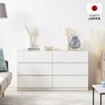 チェスト ローチェスト 収納 国産 大川 LOWYA 国産チェスト(幅80/120cm) ローチェスト ハイチェスト ストーン