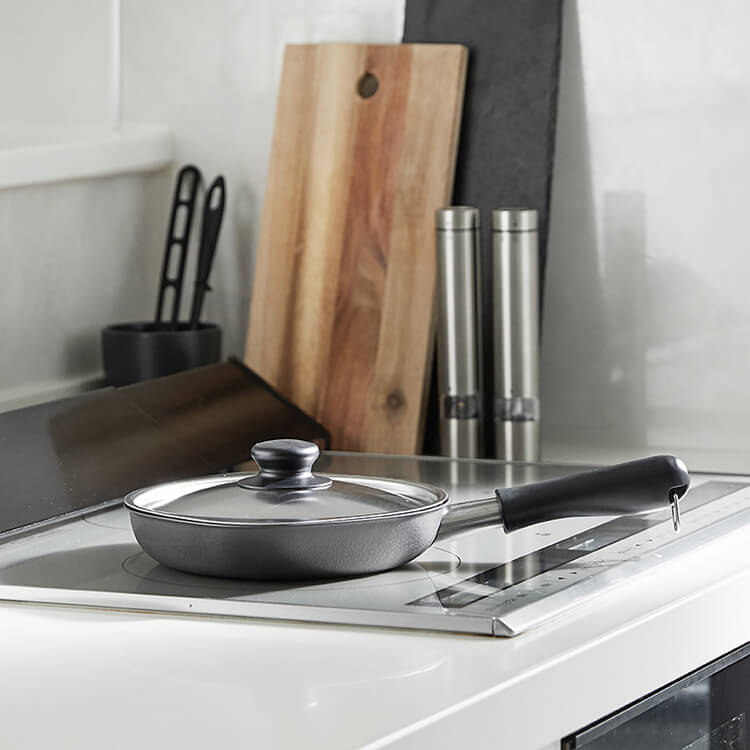 [幅34] ステンレス ダブルファイバー窒化加工 鉄フライパン 18cm キッチン 調理器具 IH200V対応 柳宗理のサムネイル