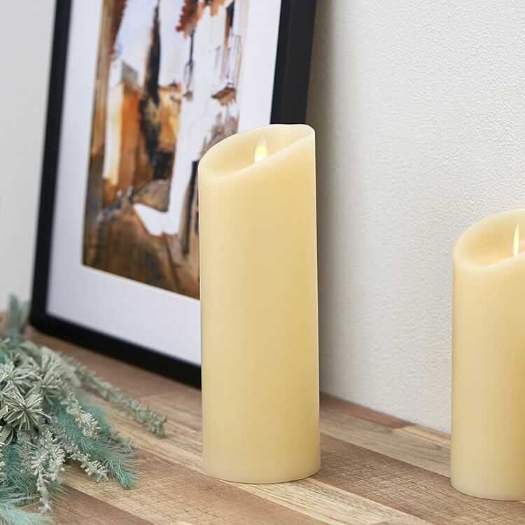 LEDキャンドル タイマー機能付 リモコン付 ルミナラピラー LUMINARA カメヤマキャンドル LUMINARA ルミナラリモコン 10ボタンタイプ