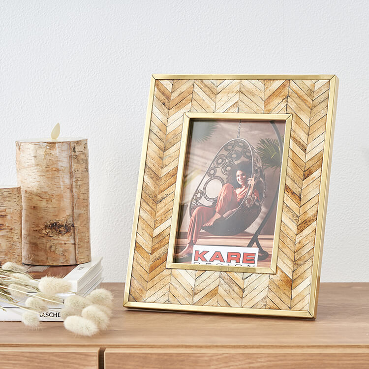 フォトフレーム BARRON BELLONA ーK 2x3インチ ベア レリーフ フォト