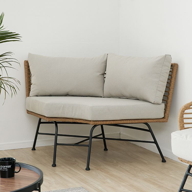 ラタン調コーナーソファ UP TOWN FURNITUREのサムネイル