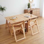 折りたたみテーブル ベージュ | 【公式】LOWYA(ロウヤ) 家具