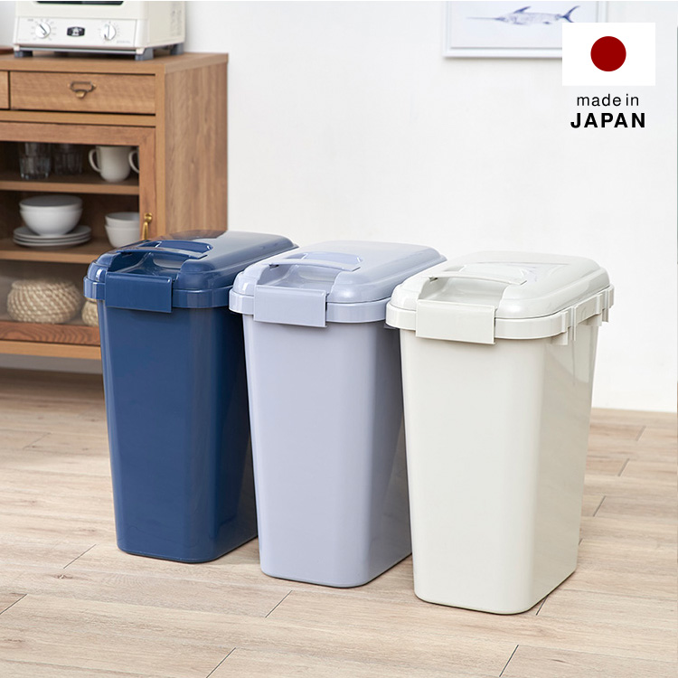 3個セット]ハンドル付きゴミ箱 連結可能 45L | 【公式】LOWYA