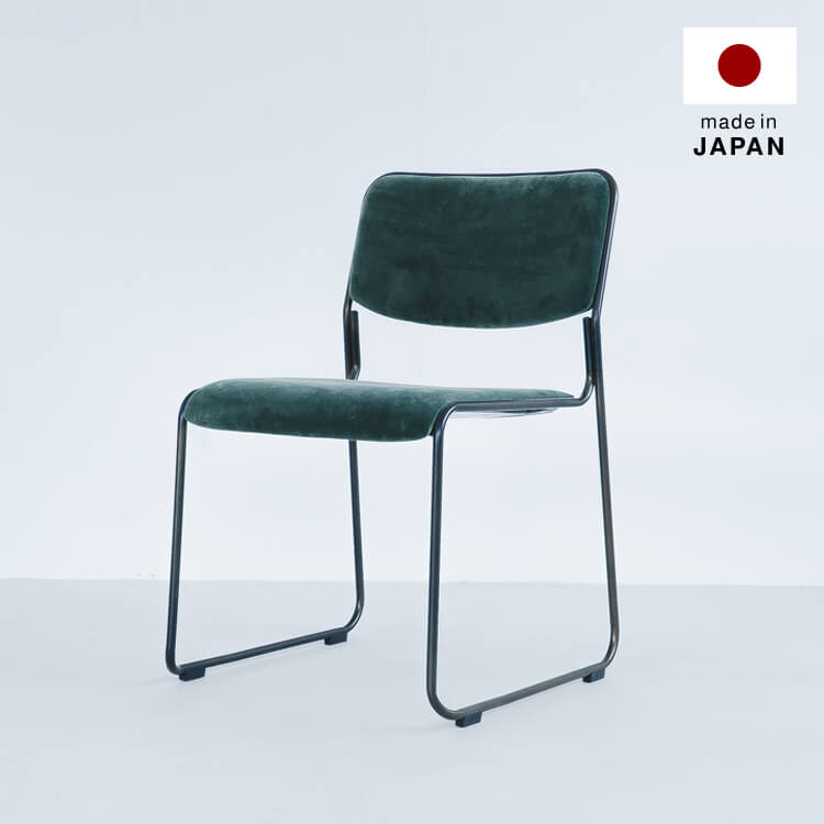 MEEL CHAIR 別珍 スタッキングチェア SIKAKUのサムネイル