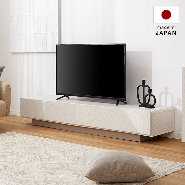 新品大特価LOWYA ロウヤ テレビ台 ローボード 180cm シャビーナチュラル テレビ台