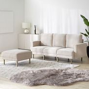 3人掛けソファ ベージュ | 【公式】LOWYA(ロウヤ) 家具・インテリアの