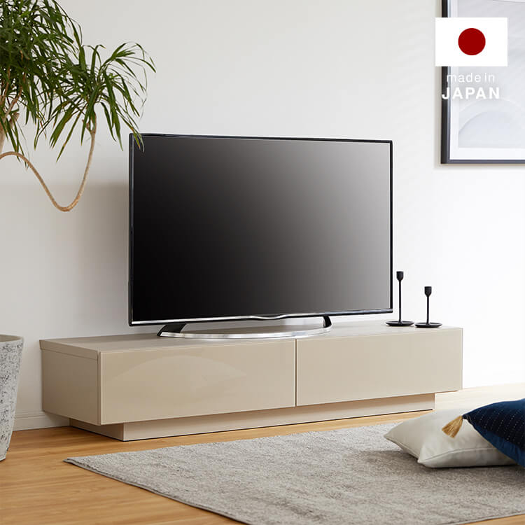 国産テレビ台 カラーガラス [幅150] | 【公式】LOWYA(ロウヤ