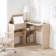 机・デスク ベージュ | 【公式】LOWYA(ロウヤ) 家具・インテリアの