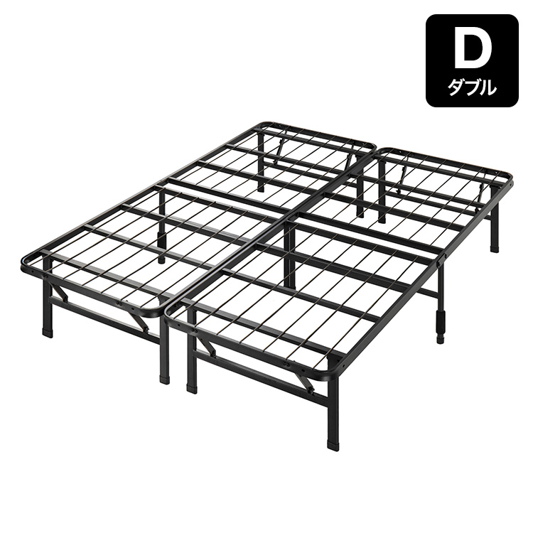 ベッドフレーム 折りたたみ ベッド下収納 [ダブル] | 【公式】LOWYA