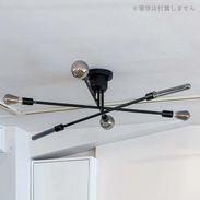 シーリングライト リモコン付き 回転 可動式ソケット LED電球