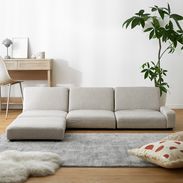 3人掛けソファ ベージュ | 【公式】LOWYA(ロウヤ) 家具・インテリアの