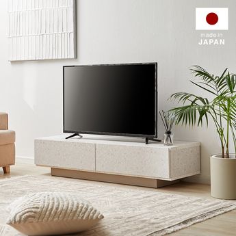 【美品】LOWYAロウヤ テラゾー柄 テレビ台140cm 北欧風 韓国インテリア テラゾー柄 テレビ台 ローボード | 【公式】LOWYA(ロウヤ) 家具