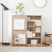 【新品】LOWYA 本棚 シェアメリー 新品】LOWYA 本棚 シェアメリー LOWYA 本棚 シュアメリー オーク