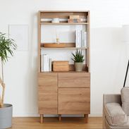 キャビネット・サイドボード ブラウン(茶色) | 【公式】LOWYA(ロウヤ