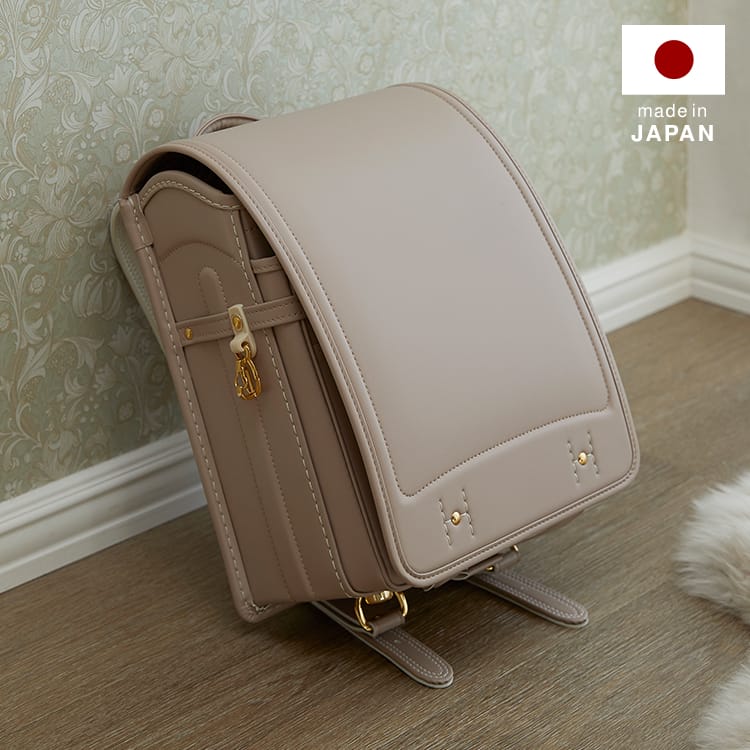 カザマランドセル 女の子 自動ロック付き A4フラットファイル