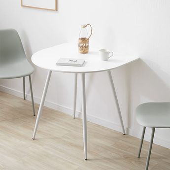 専用　LOWYA ロウヤ 昇降テーブル ダイニングテーブル ナチュラル/ホワイト 昇降式ダイニングテーブル 折りたたんで省スペースにも 完成品