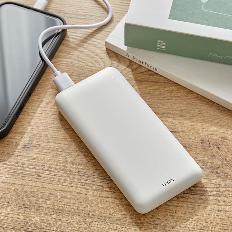 ポケルナ / モバイルバッテリー | [10000mAh] 大容量 3台同時充電