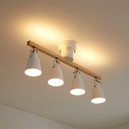 ホワイト スポットライト 4灯 LED Amazon | [山善] インテリア シーリングライト 4灯 スポット