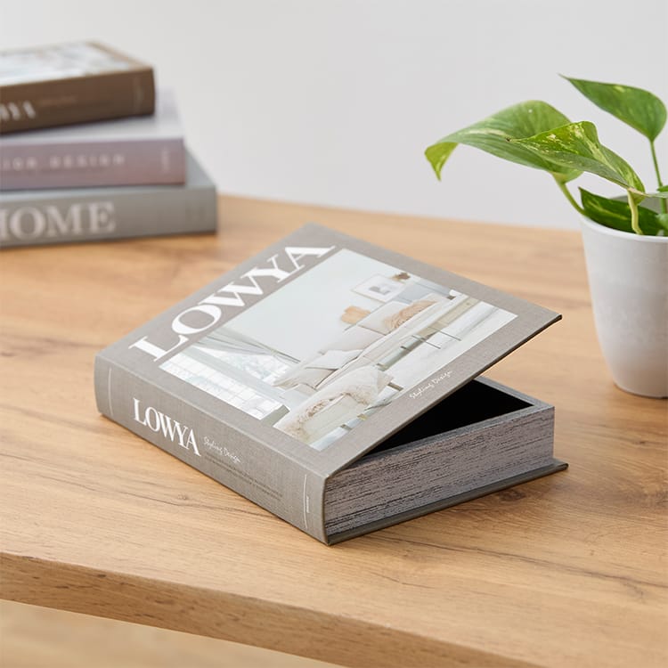 ブック型ボックス S/Mサイズ 選べる3デザイン | 【公式】LOWYA(ロウヤ