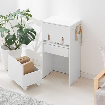 美品　LOWYA コンソールテーブル ホワイト Amazon｜山崎実業(Yamazaki) コンソールテーブル ホワイト