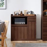 キャビネット・サイドボード ブラウン(茶色) | 【公式】LOWYA(ロウヤ