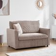 K♢145 LOWYA ソファベッド ウトロワ140 未使用品 ウトロワ / くつろぎ3WAYソファベッド | [幅140] コーデュロイ生地