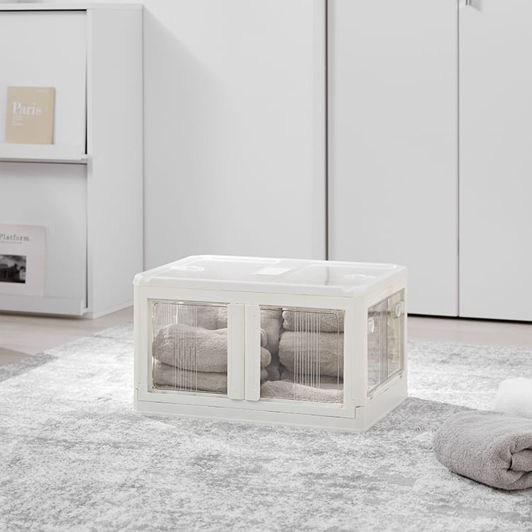 とらじゃ　折りたたみ収納ボックス イエロー12個、白6個、計18個 とらじゃ様専用 折りたたみ収納ボックス イエロー12個、白6個、計18個