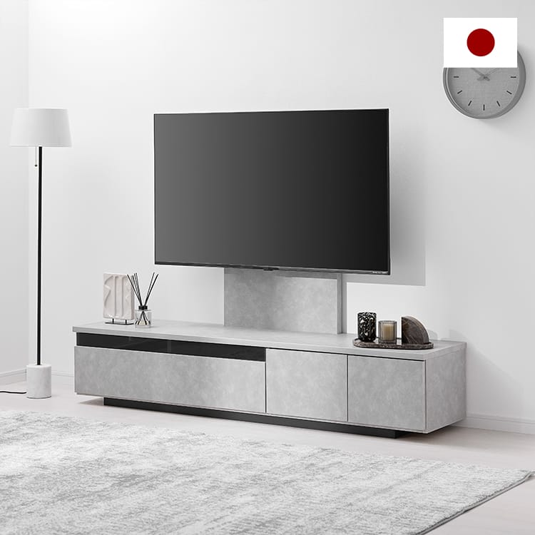 デロンテ / 壁掛け風テレビ台 (幅180) | 日本製 フロートテレビ台