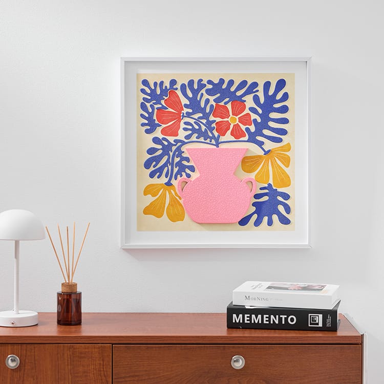 アートボード フラワー [50×50] | 【公式】LOWYA(ロウヤ) 家具