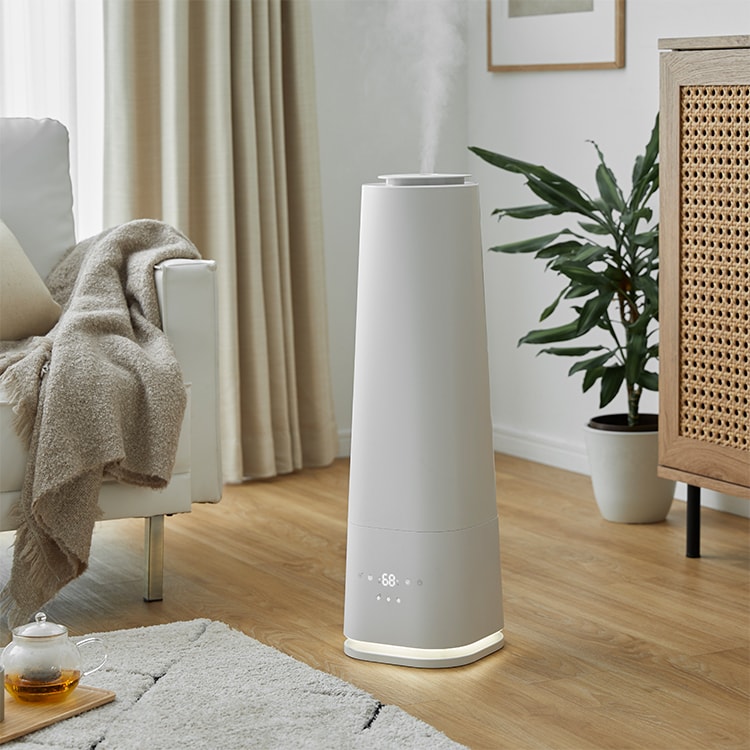 【LOWYA】ハイブリッド加湿器　パンタナル　リモコン付き パンタナル / 加湿器 | [11L] ハイブリッド式加湿器 大容量 UV除菌